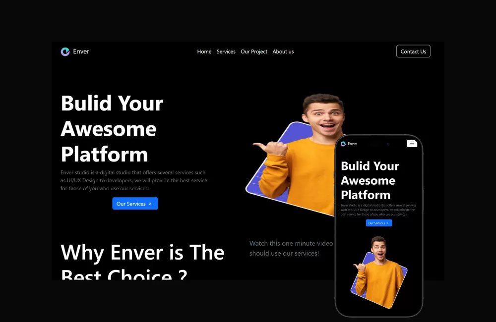 Enver Portfolio | Personal Developer Website