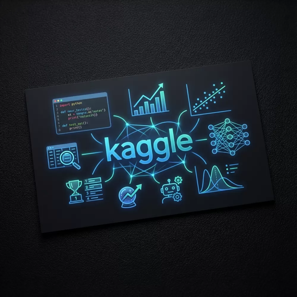 Kaggle - محفظة علوم البيانات والتعلم الآلي