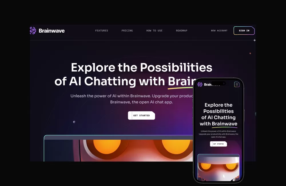 Brainwave – Landing Page