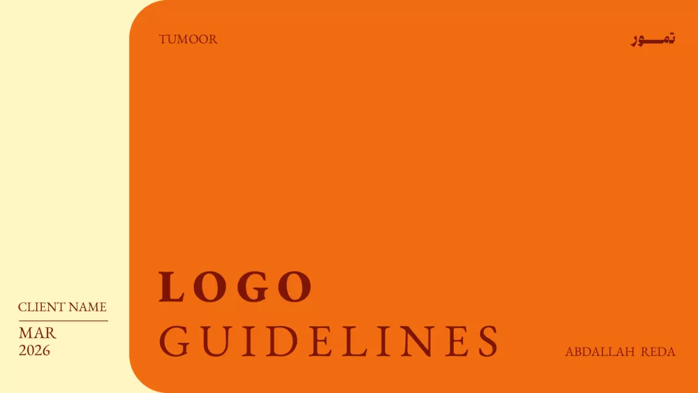 هوية بصريه براند تمور